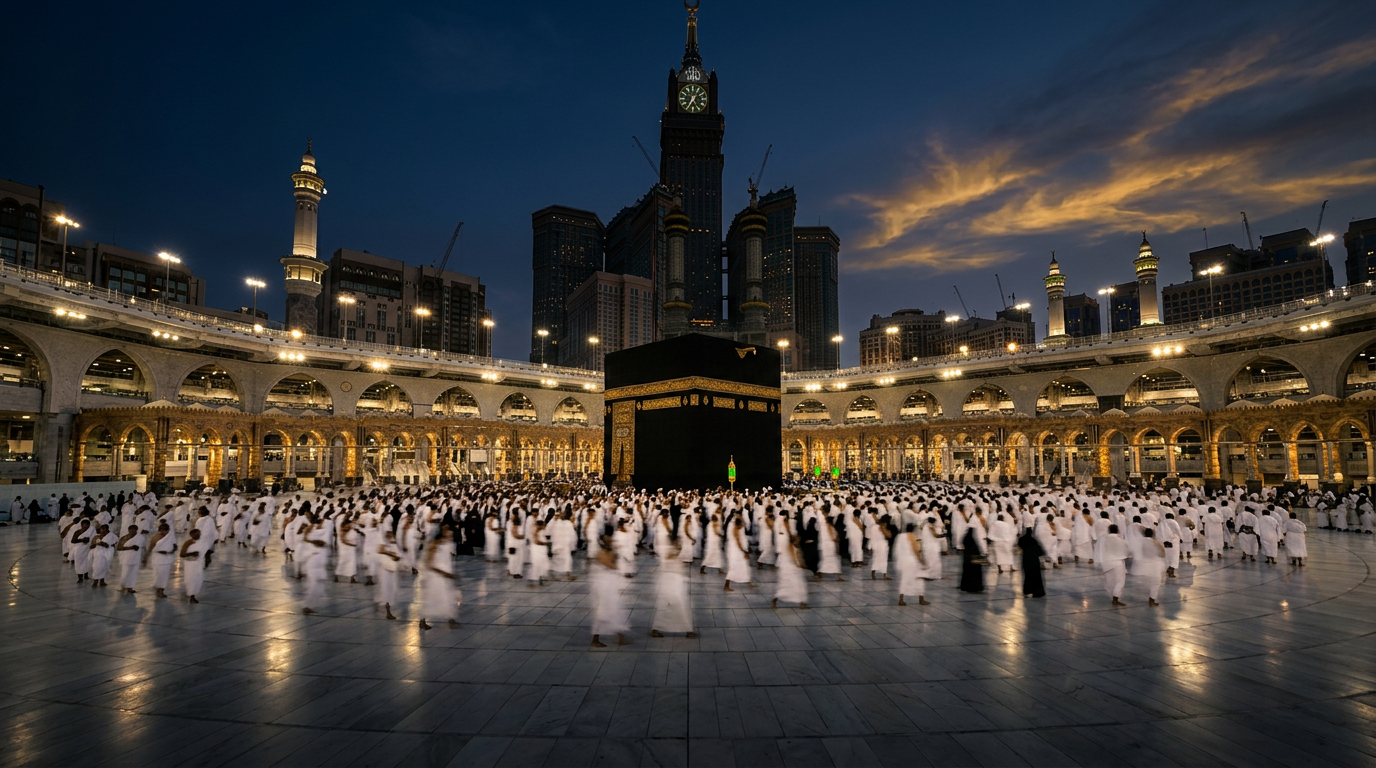 Die Kaaba in Mekka